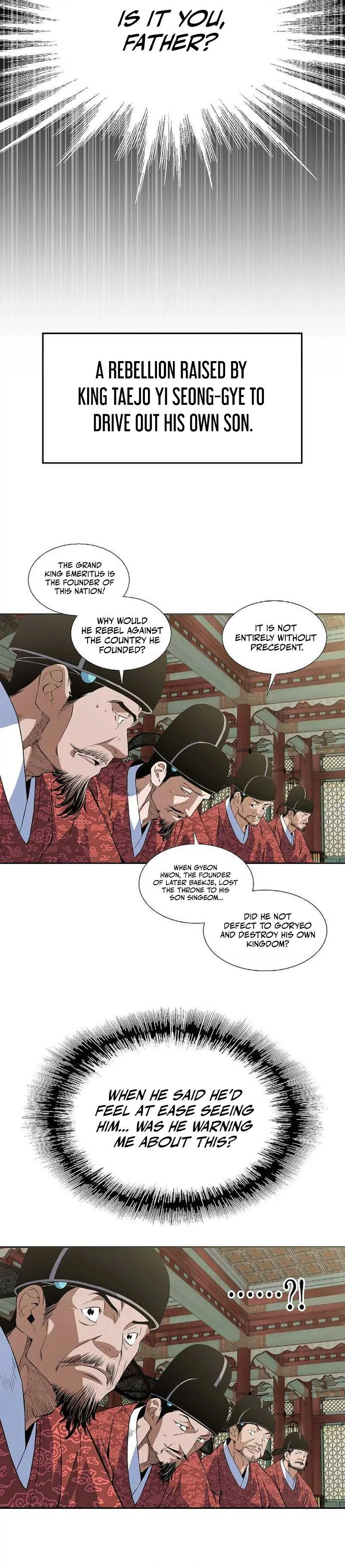 There is no Sejong in my Joseon Dynasty Chapter 2 page 16