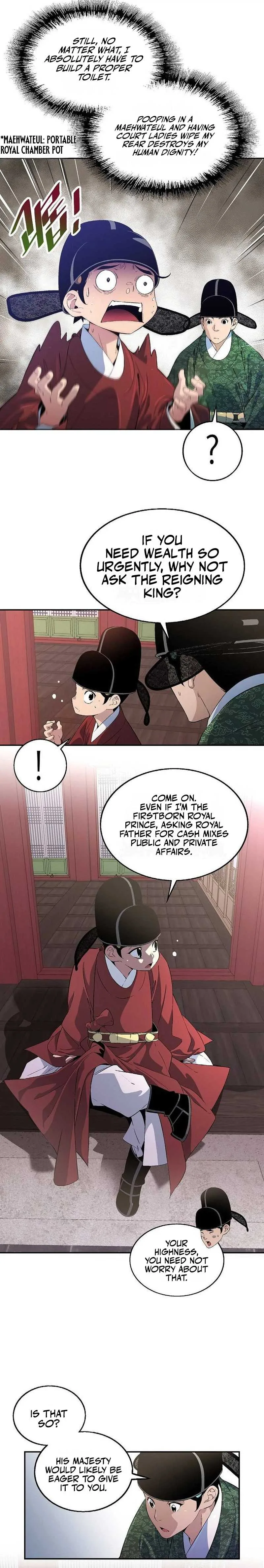 There is no Sejong in my Joseon Dynasty Chapter 3 page 24
