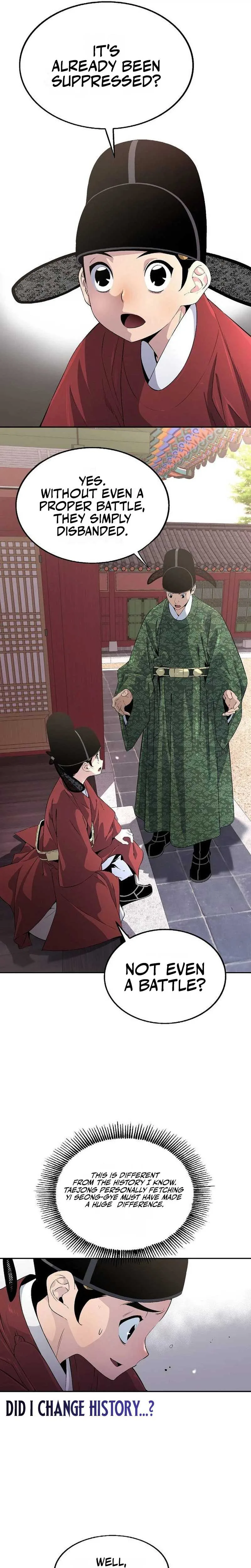 There is no Sejong in my Joseon Dynasty Chapter 3 page 22