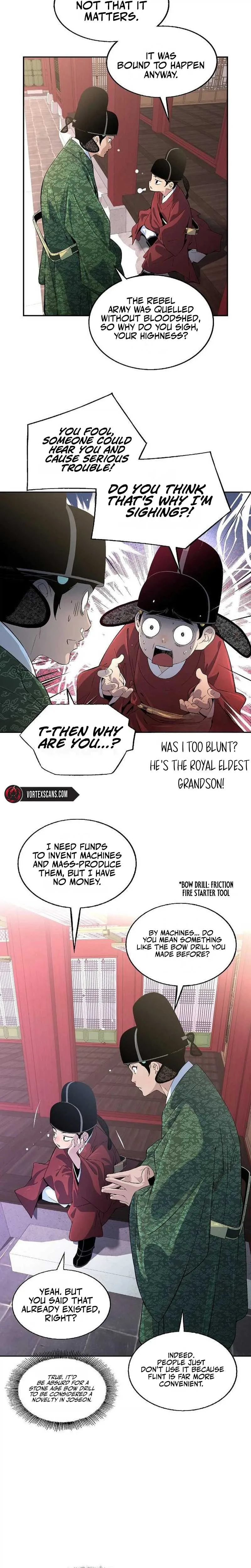 There is no Sejong in my Joseon Dynasty Chapter 3 page 23