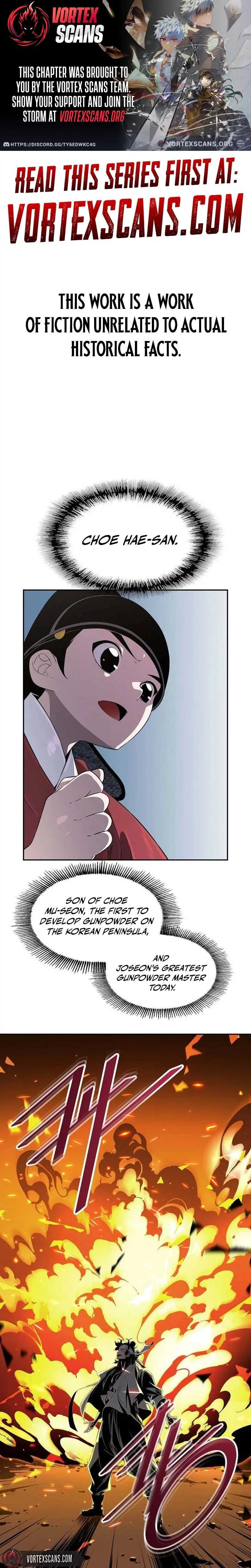 There is no Sejong in my Joseon Dynasty Chapter 5 page 1