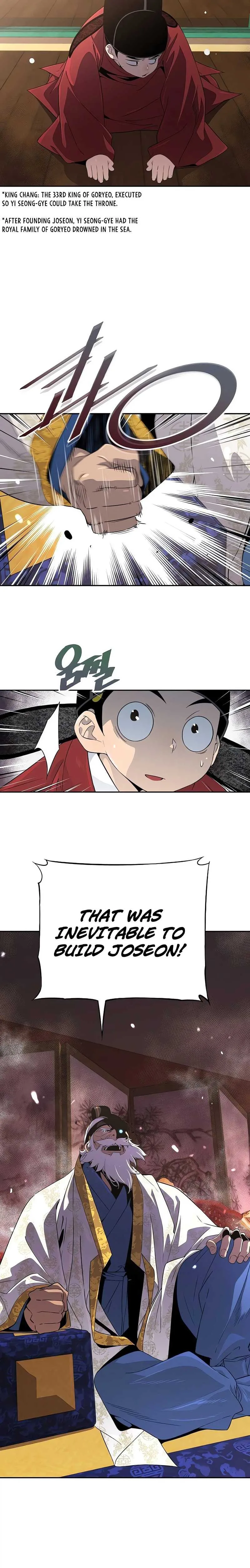 There is no Sejong in my Joseon Dynasty Chapter 4 page 3
