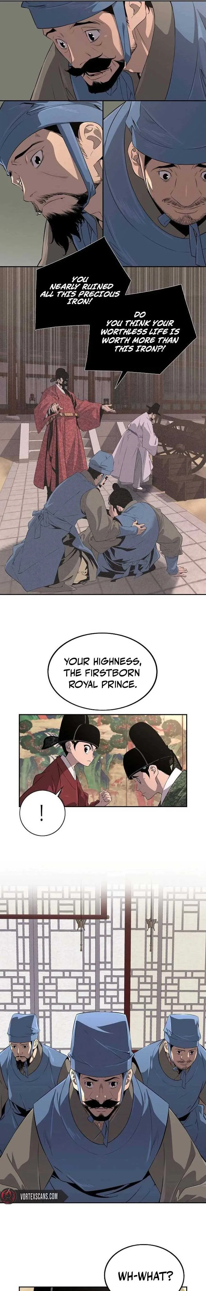 There is no Sejong in my Joseon Dynasty Chapter 5 page 5