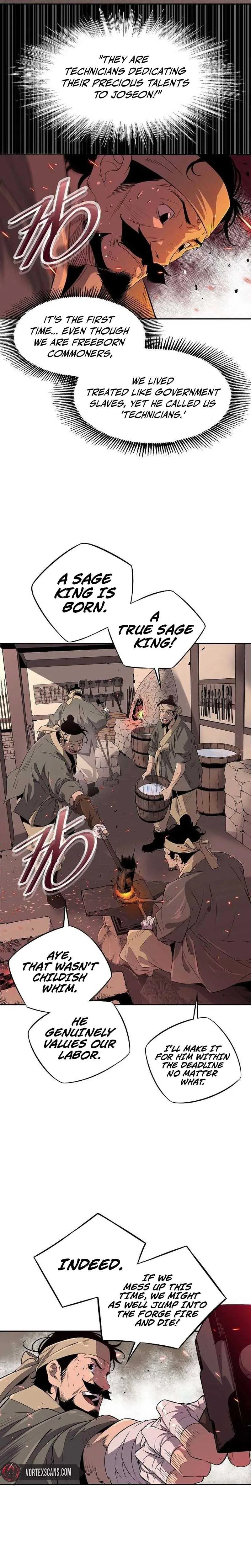 There is no Sejong in my Joseon Dynasty Chapter 5 page 9