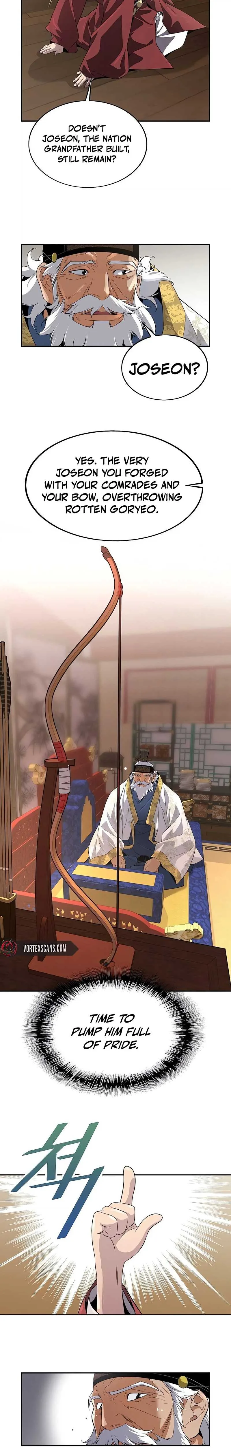 There is no Sejong in my Joseon Dynasty Chapter 4 page 9