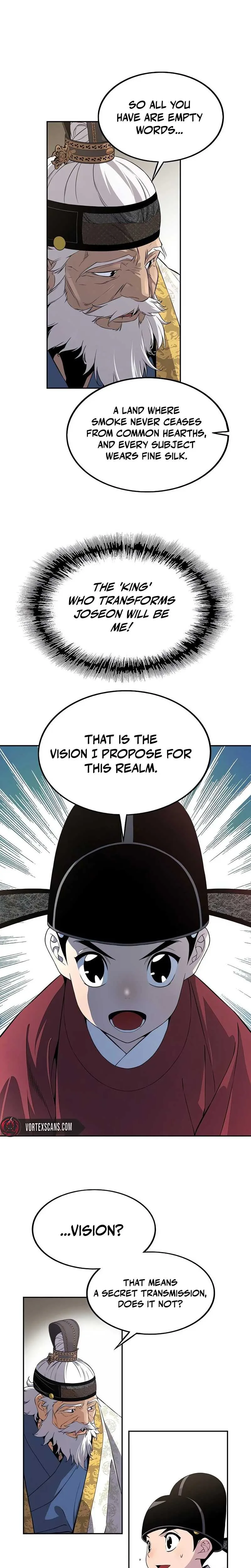 There is no Sejong in my Joseon Dynasty Chapter 4 page 14