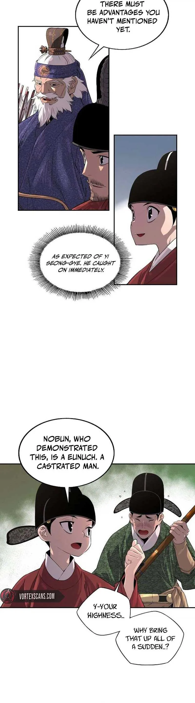 There is no Sejong in my Joseon Dynasty Chapter 5 page 24