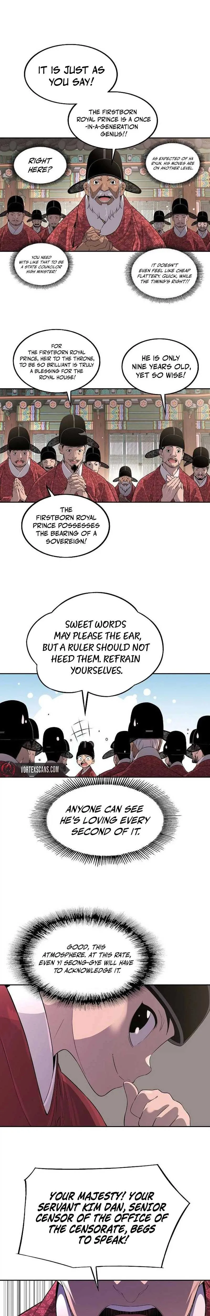There is no Sejong in my Joseon Dynasty Chapter 5 page 29