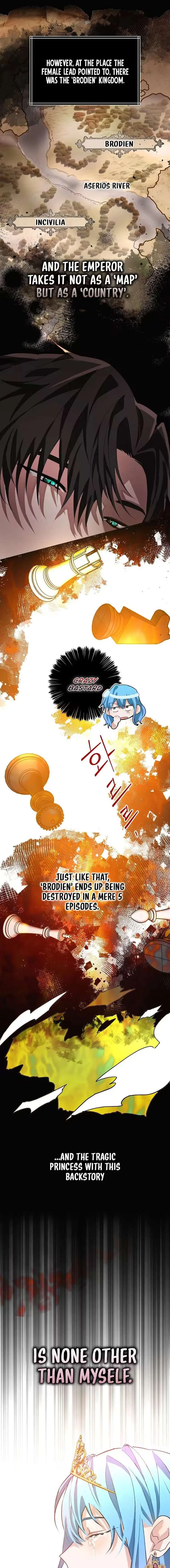 I Reincarnated as the Princess of a Country That Is Going to Destroyed by Male Protagonist Chapter 1 page 8