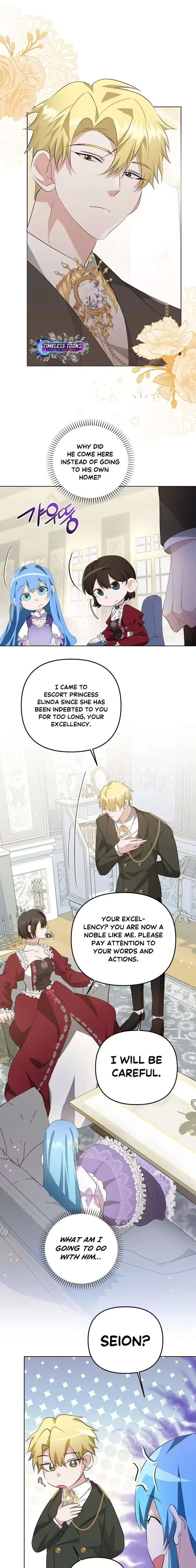 I Reincarnated as the Princess of a Country That Is Going to Destroyed by Male Protagonist Chapter 5 page 9