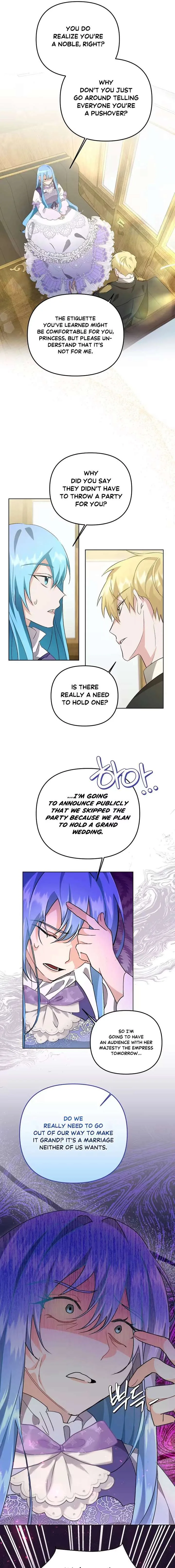 I Reincarnated as the Princess of a Country That Is Going to Destroyed by Male Protagonist Chapter 5 page 11