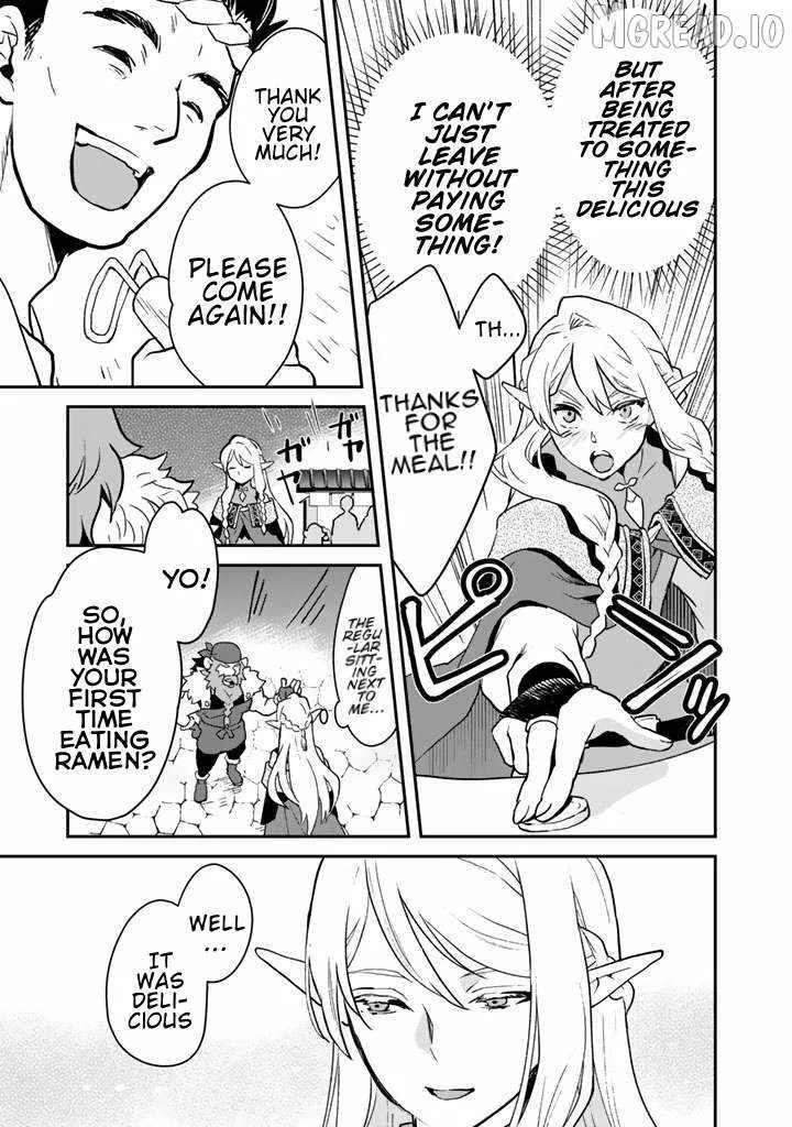 Isekai Ramen Yatai Elf no Shokutsuu wa Ramen ga Tabetai Chapter 1 page 23