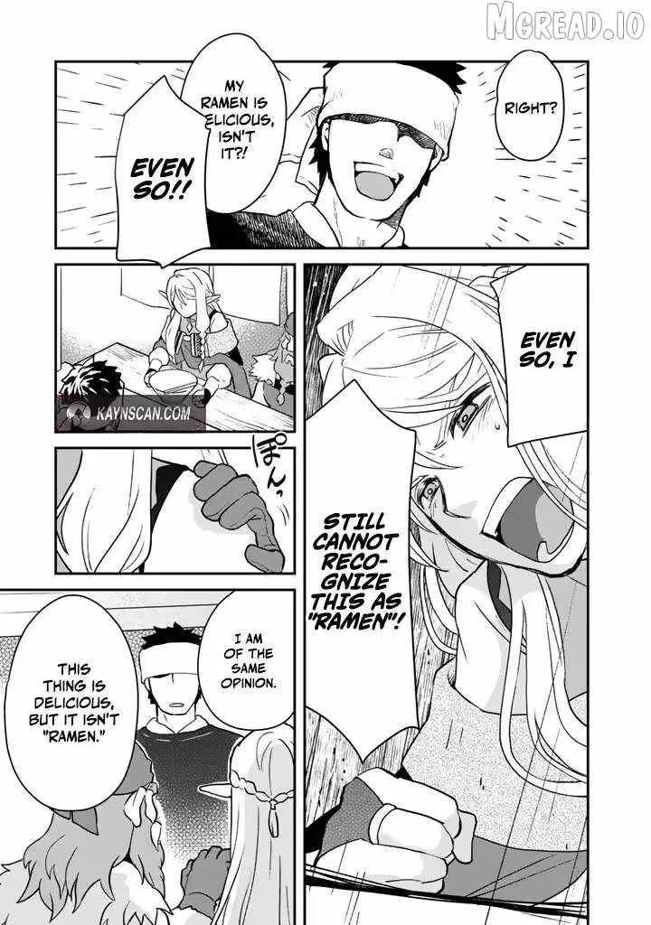 Isekai Ramen Yatai Elf no Shokutsuu wa Ramen ga Tabetai Chapter 5 page 9