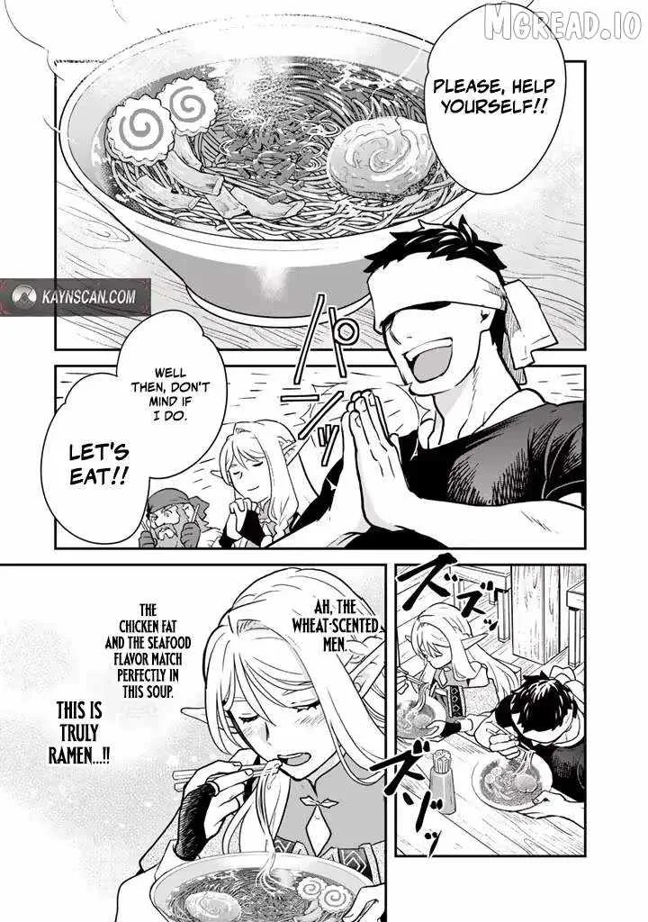 Isekai Ramen Yatai Elf no Shokutsuu wa Ramen ga Tabetai Chapter 6 page 9