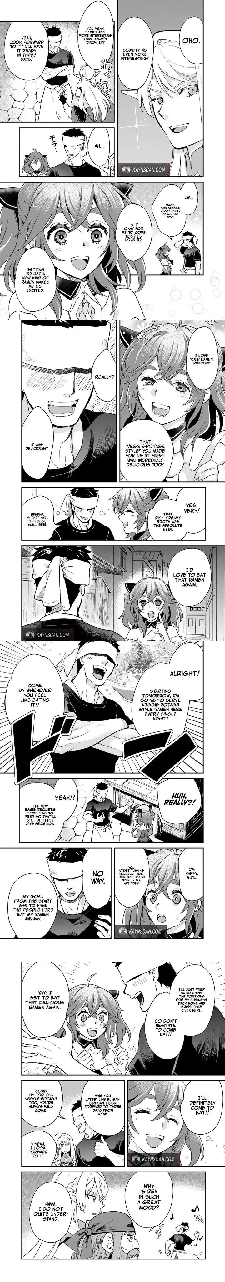 Isekai Ramen Yatai Elf no Shokutsuu wa Ramen ga Tabetai Chapter 9 page 3