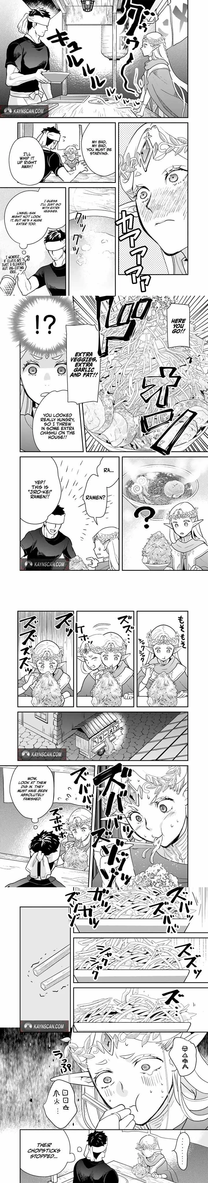Isekai Ramen Yatai Elf no Shokutsuu wa Ramen ga Tabetai Chapter 10 page 2
