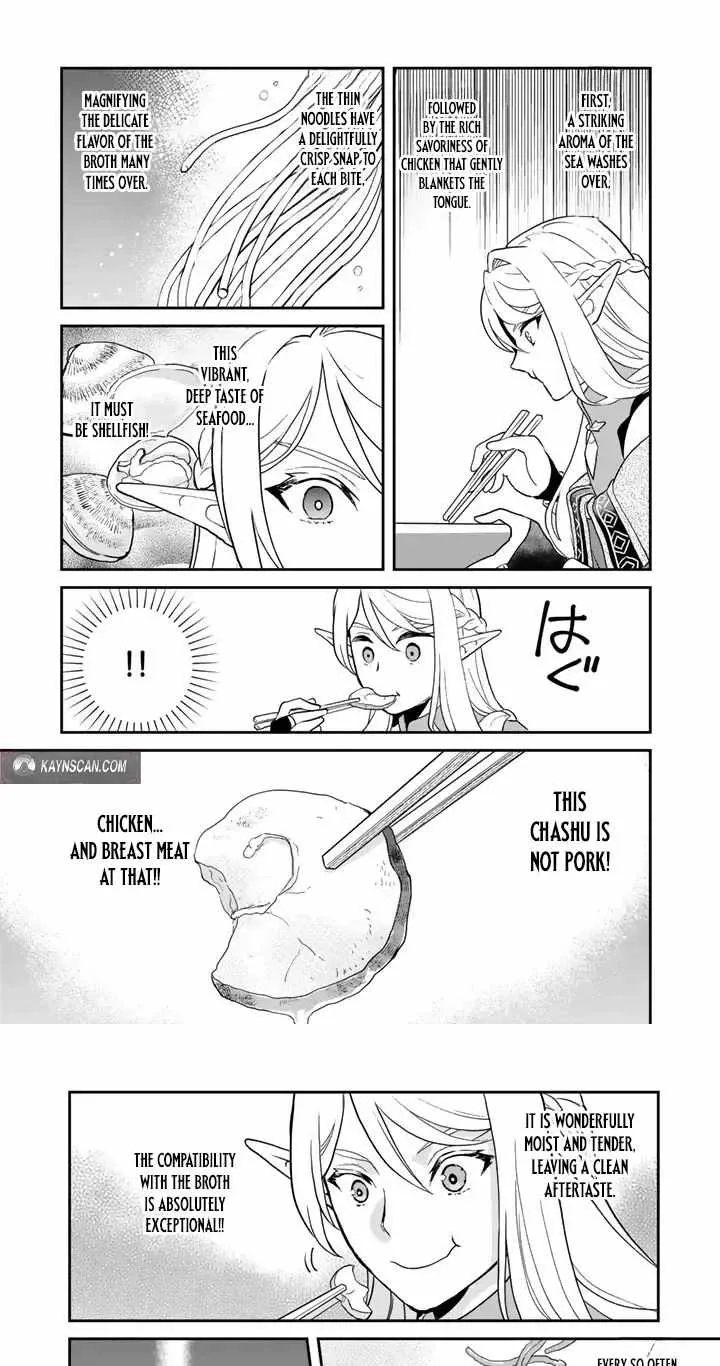 Isekai Ramen Yatai Elf no Shokutsuu wa Ramen ga Tabetai Chapter 11 page 5