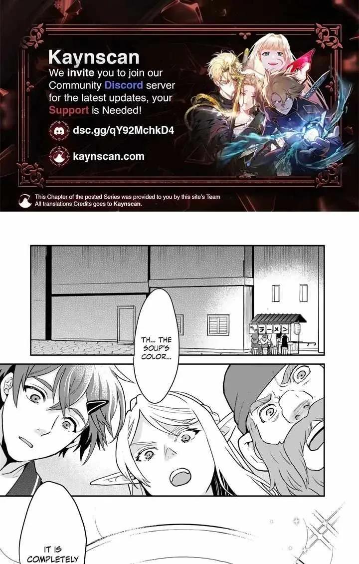 Isekai Ramen Yatai Elf no Shokutsuu wa Ramen ga Tabetai Chapter 11 page 1