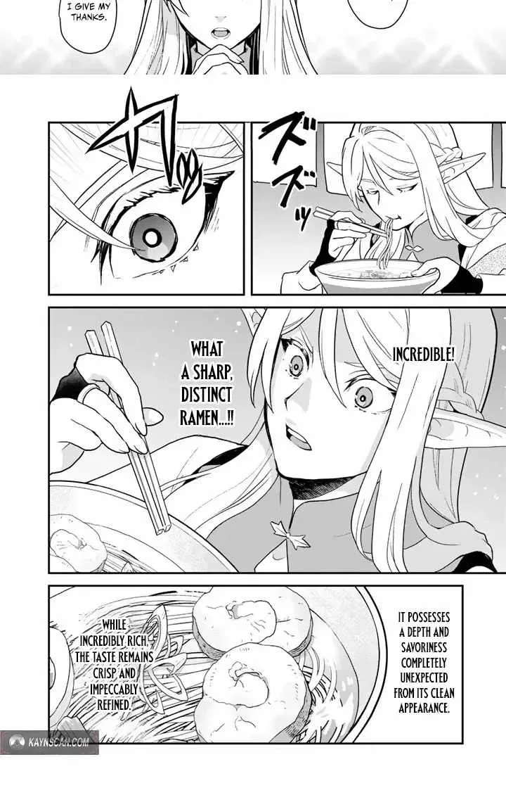 Isekai Ramen Yatai Elf no Shokutsuu wa Ramen ga Tabetai Chapter 11 page 4