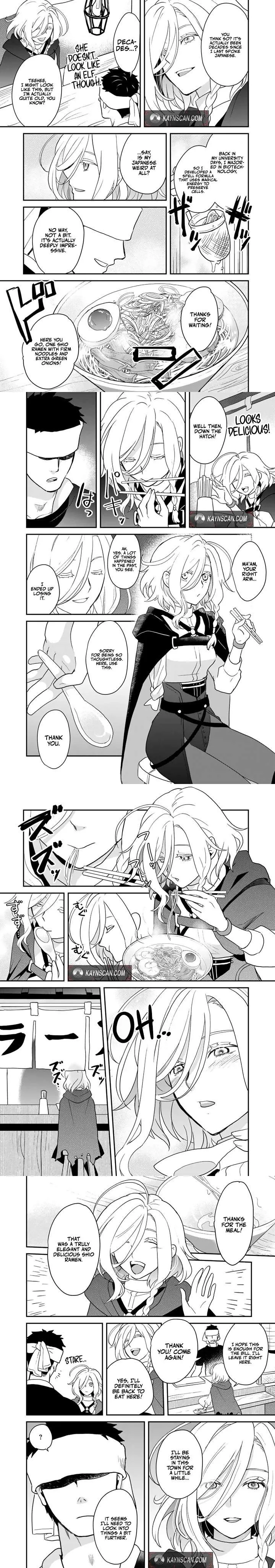 Isekai Ramen Yatai Elf no Shokutsuu wa Ramen ga Tabetai Chapter 12 page 5