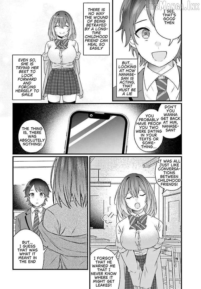 Stealing the Short, Stacked, and Cute Nanase-san from Her Delusional Ex-Boyfriend and Making Her Happy Chapter 2.1 page 7