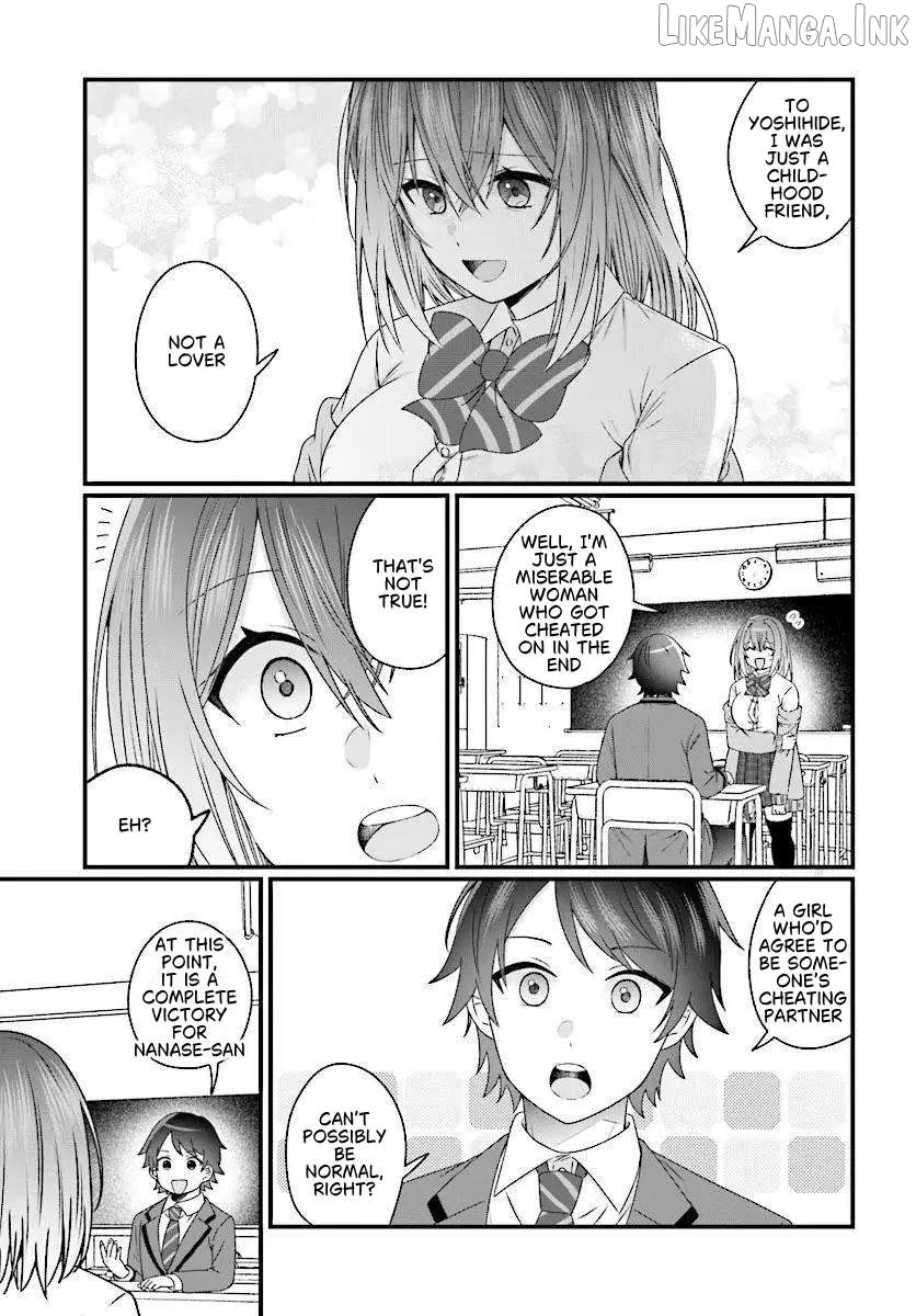 Stealing the Short, Stacked, and Cute Nanase-san from Her Delusional Ex-Boyfriend and Making Her Happy Chapter 2.1 page 8