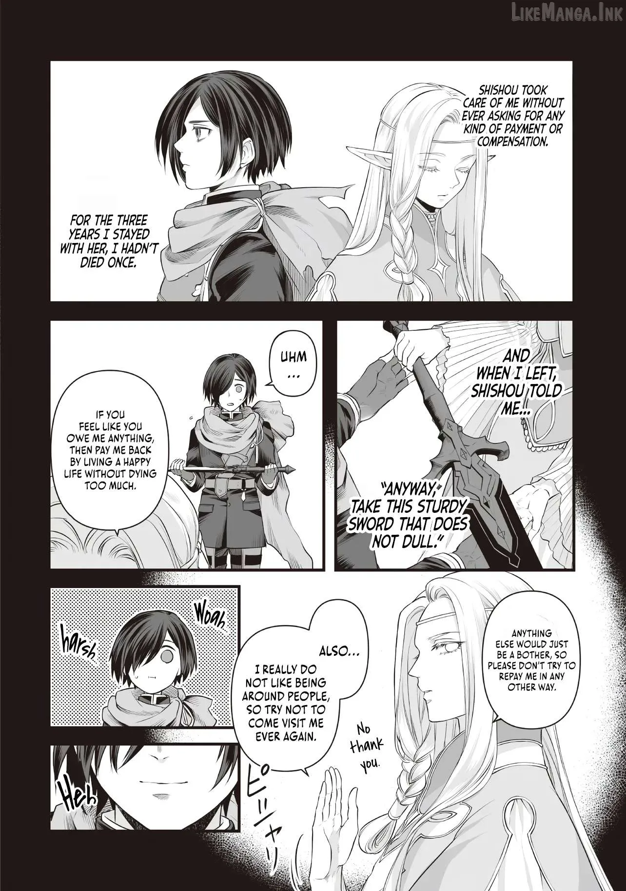 The Immortal Heretic and the Calamity Dragon Princess Chapter 2.1 page 21