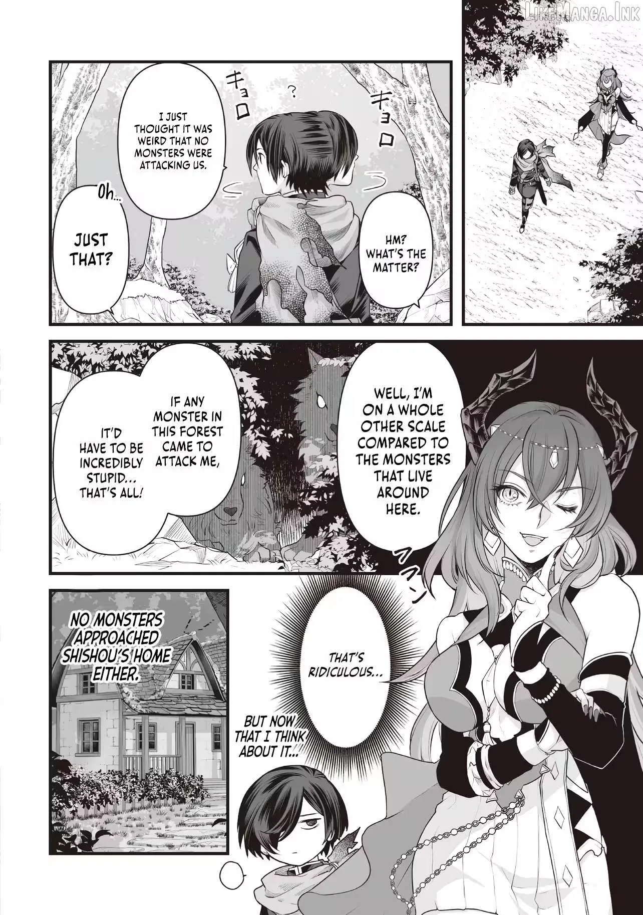 The Immortal Heretic and the Calamity Dragon Princess Chapter 2.2 page 3
