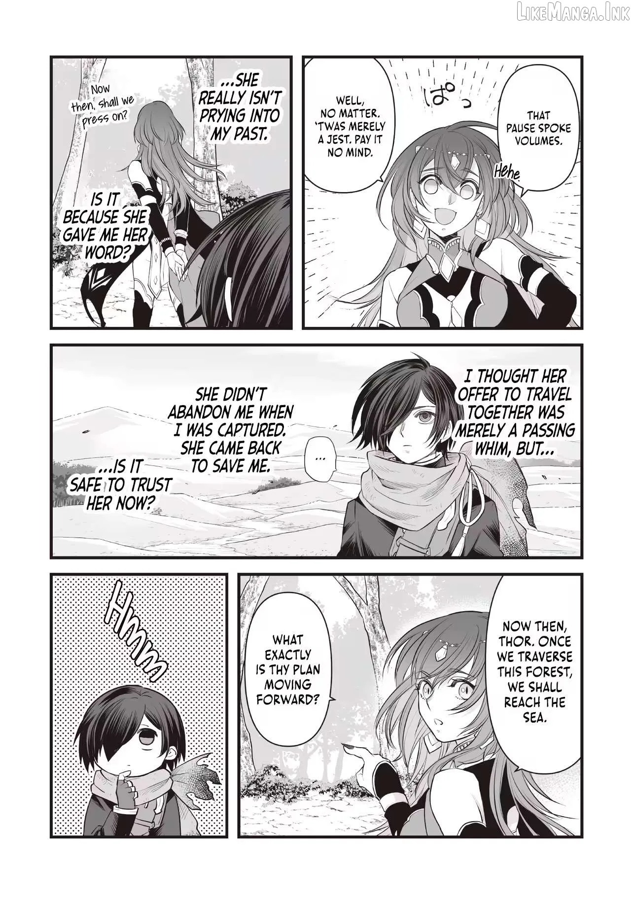 The Immortal Heretic and the Calamity Dragon Princess Chapter 4.2 page 9