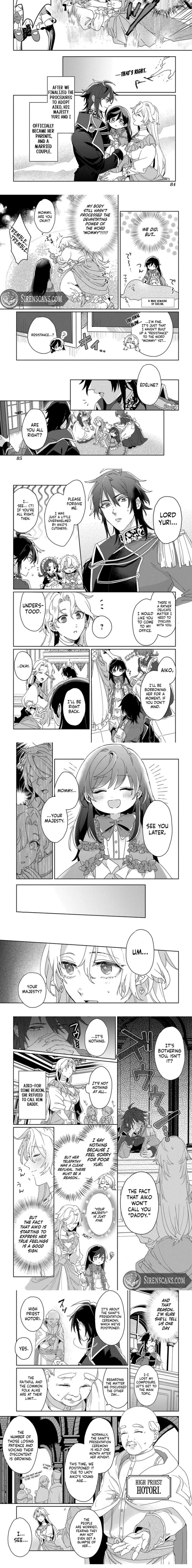 He Said He'd Never Love Me Because the Saint Was Coming—So I Became a FakeQueen… But the Saint Turned Out to Be a 5-Year-Old, and Now I'm Loving Her with All My Heart!! Chapter 2 page 2