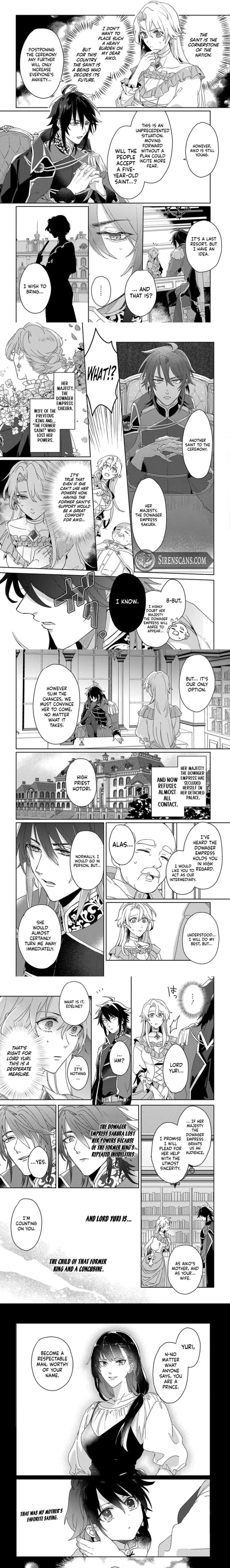 He Said He'd Never Love Me Because the Saint Was Coming—So I Became a FakeQueen… But the Saint Turned Out to Be a 5-Year-Old, and Now I'm Loving Her with All My Heart!! Chapter 2 page 3