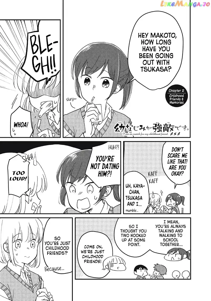 I Am No Match For My Childhood Friend. Chapter 2 page 2