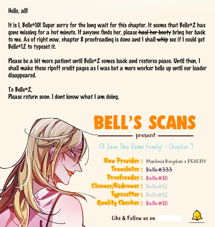 I'll Save This Damn Family! Chapter 7 page 22