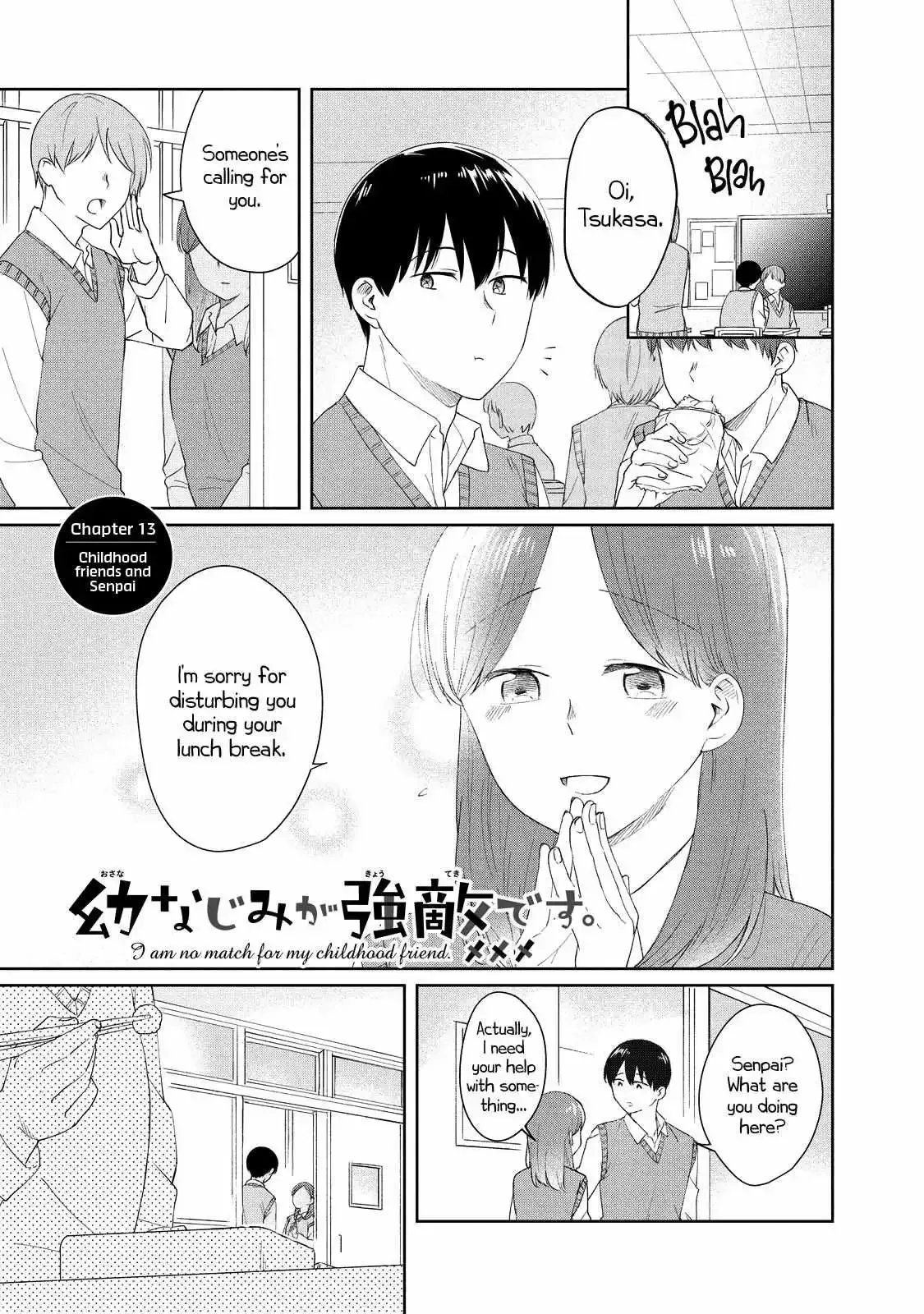 I Am No Match For My Childhood Friend. Chapter 13 page 2