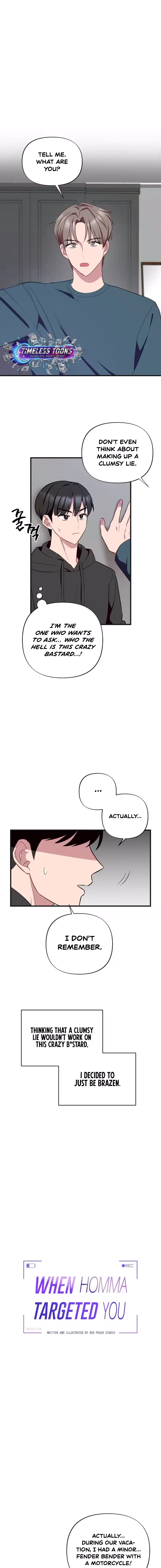 When Homma Targeted You Chapter 18 page 3