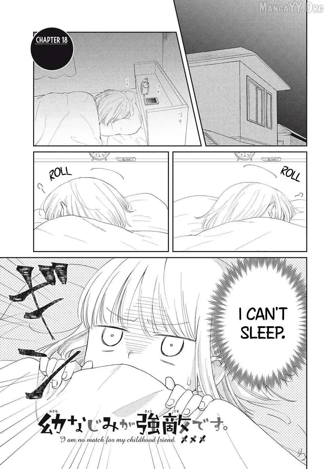 I Am No Match For My Childhood Friend. Chapter 18 page 2
