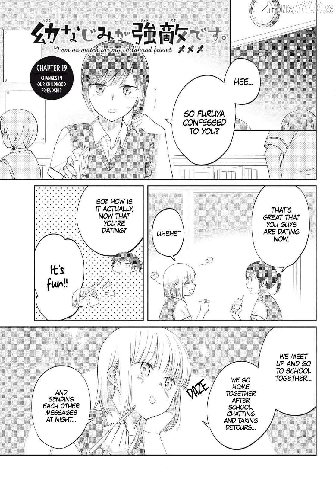 I Am No Match For My Childhood Friend. Chapter 19 page 2