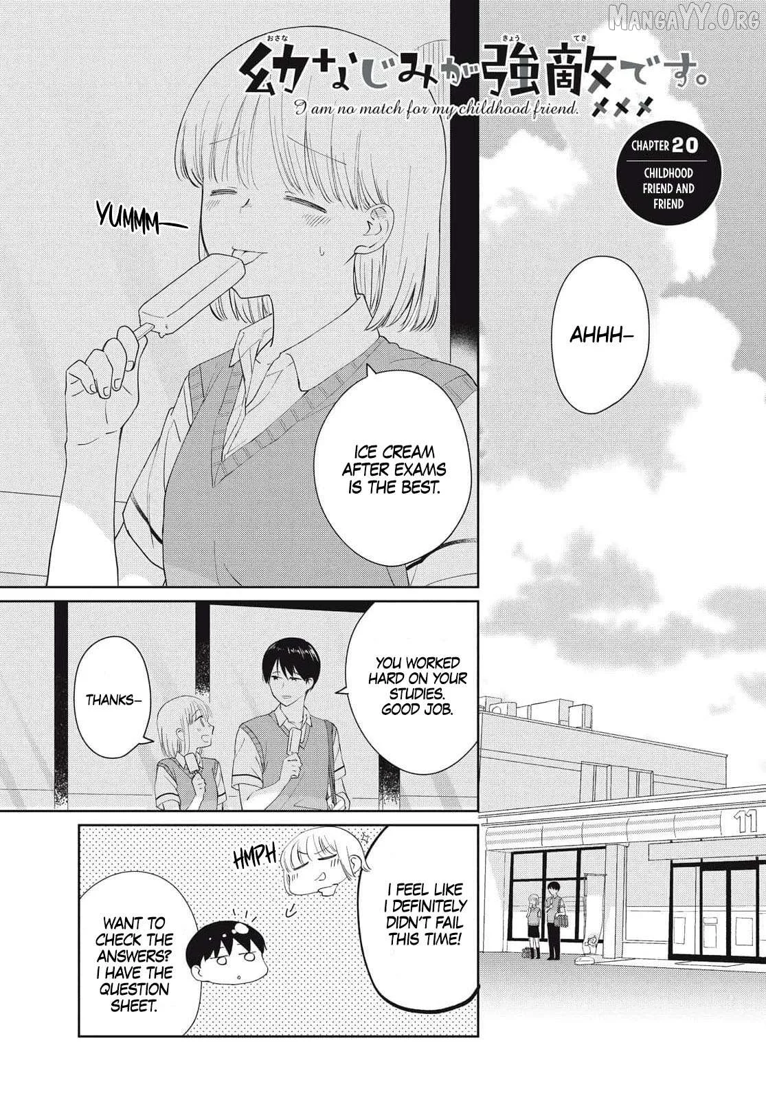 I Am No Match For My Childhood Friend. Chapter 20 page 2