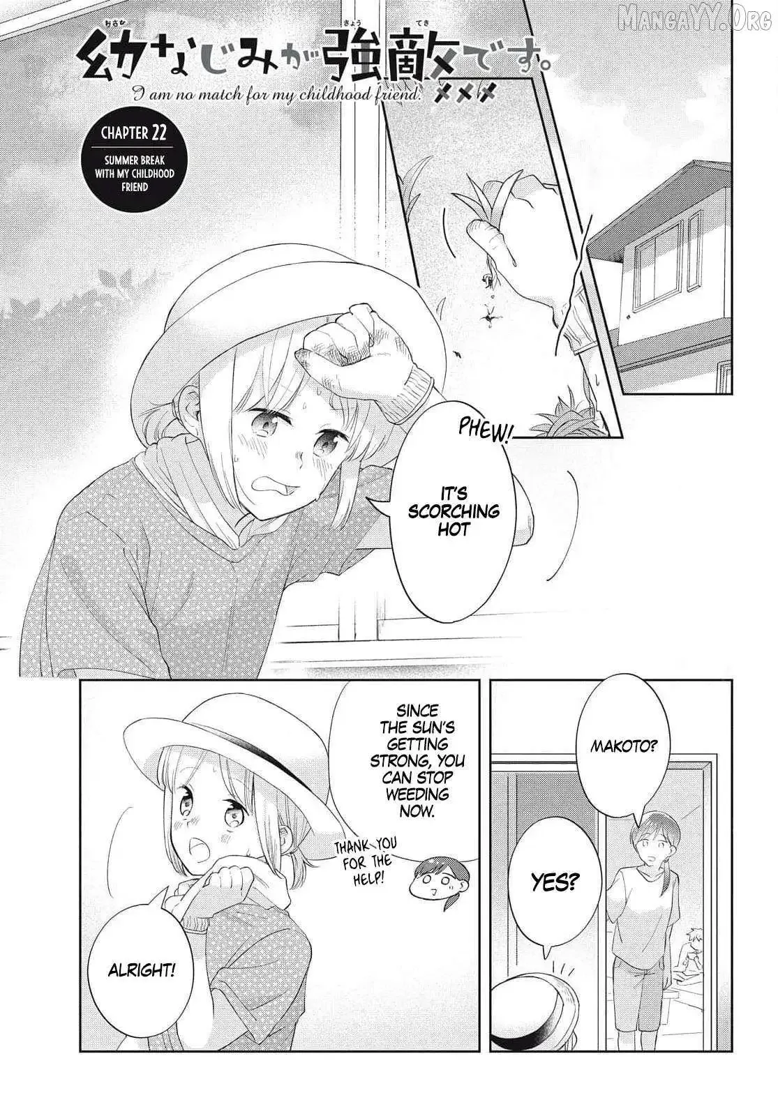 I Am No Match For My Childhood Friend. Chapter 22 page 2