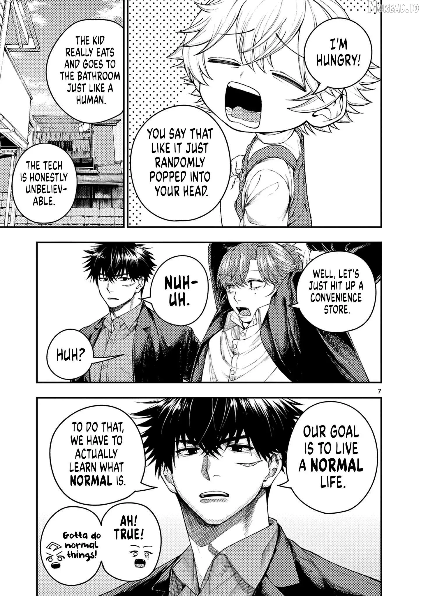 Renchi to Kudamono Chapter 2 page 7