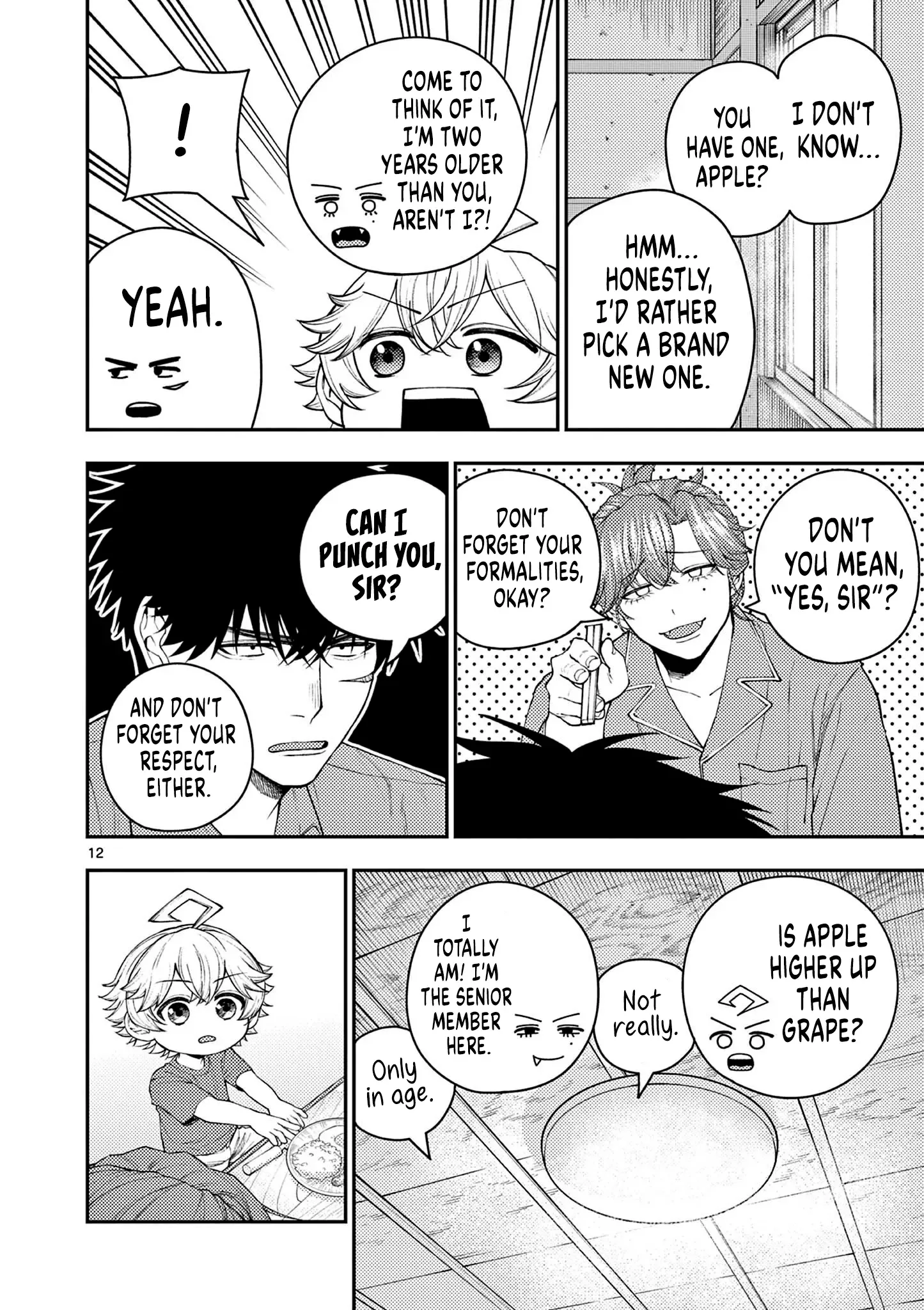 Renchi to Kudamono Chapter 3 page 12