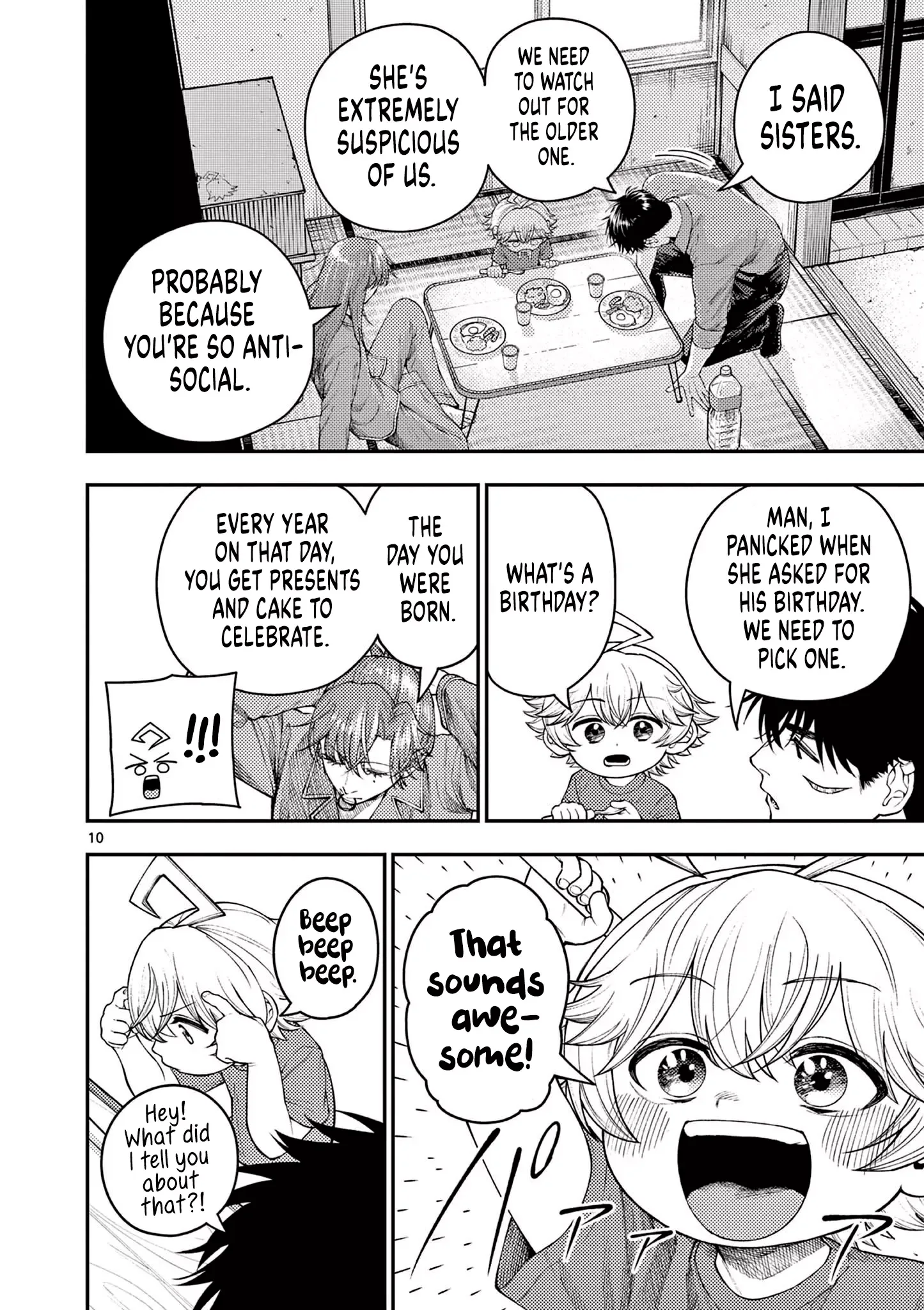 Renchi to Kudamono Chapter 3 page 10