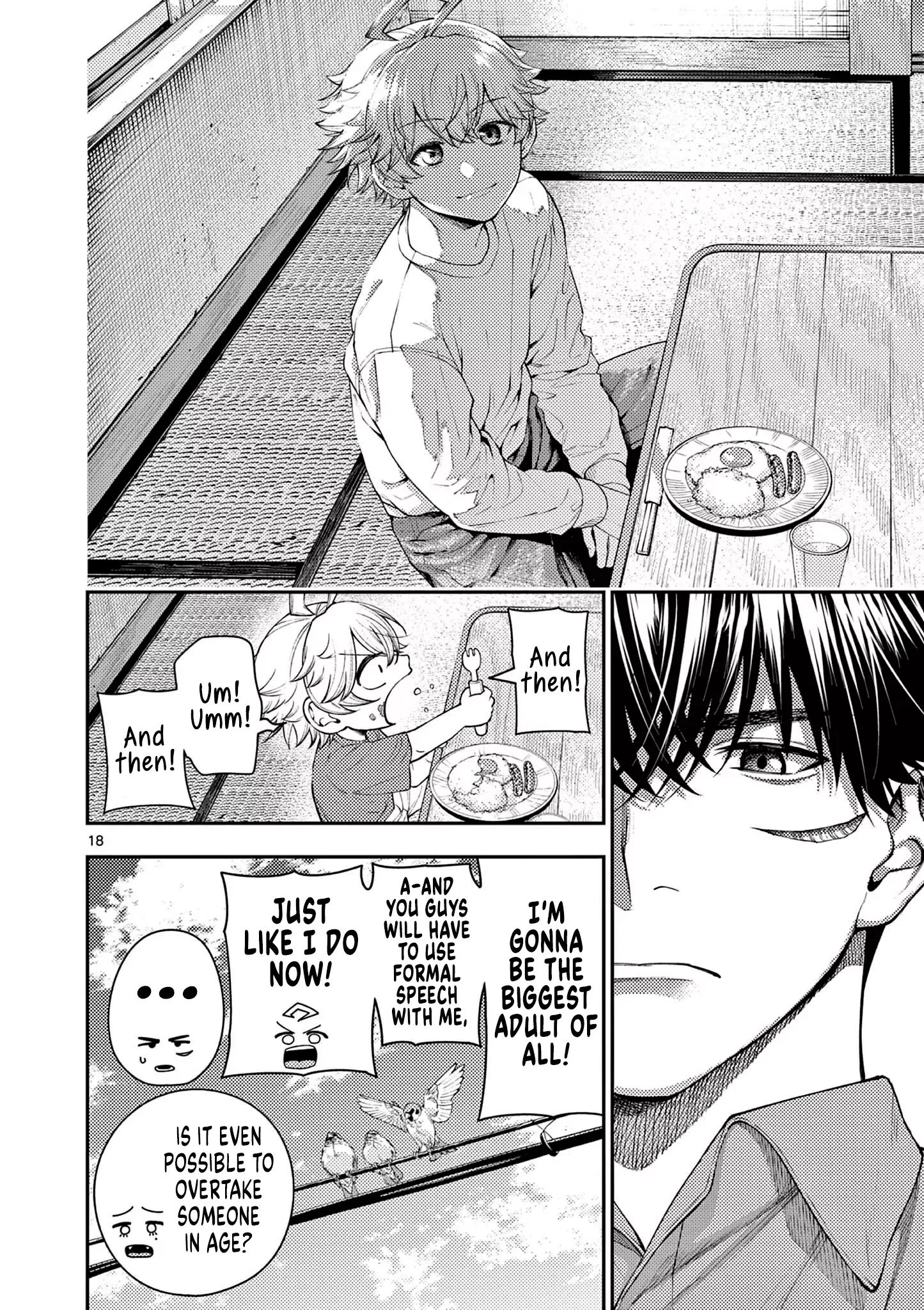 Renchi to Kudamono Chapter 3 page 18
