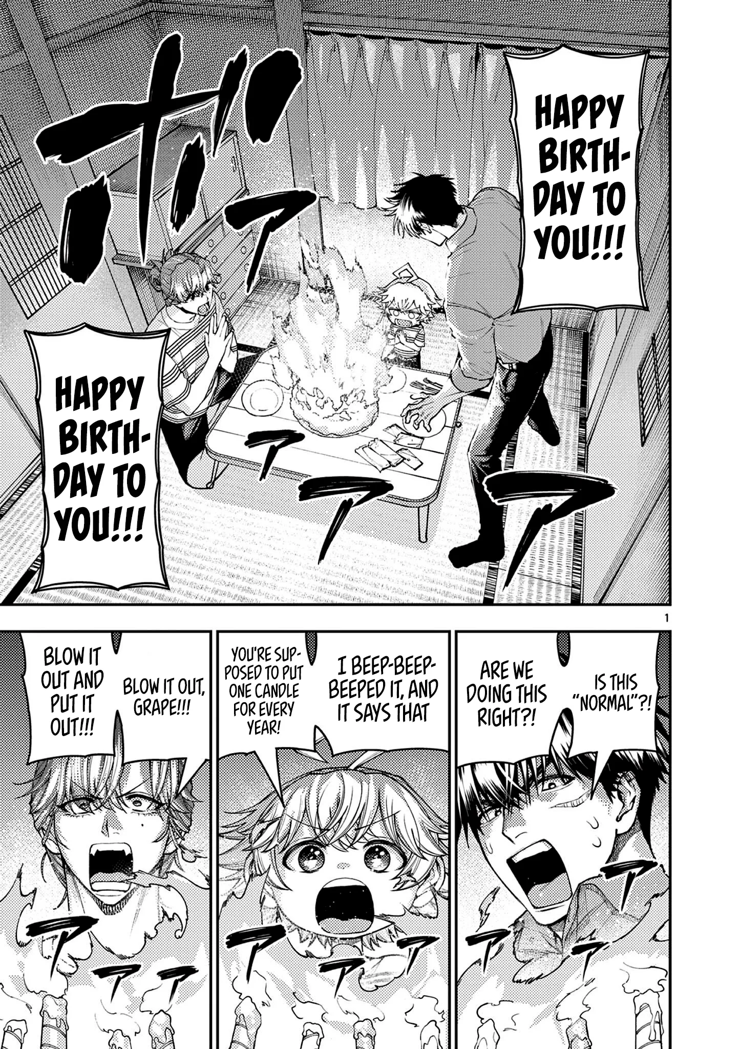 Renchi to Kudamono Chapter 8 page 1