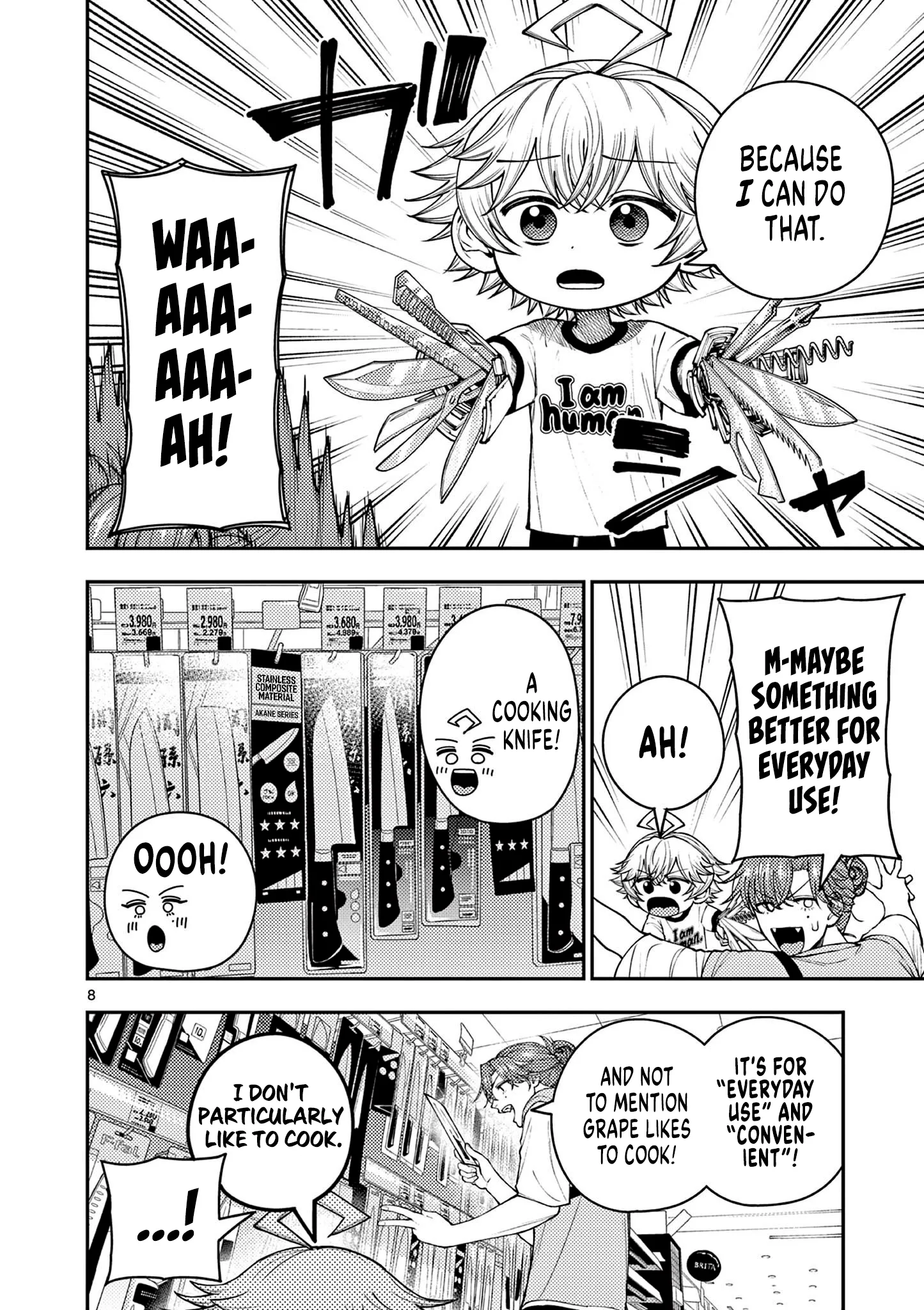 Renchi to Kudamono Chapter 8 page 8