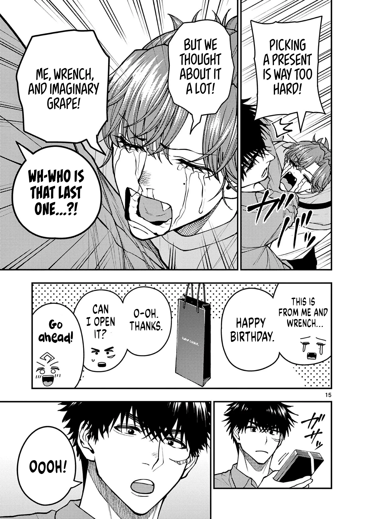 Renchi to Kudamono Chapter 8 page 15
