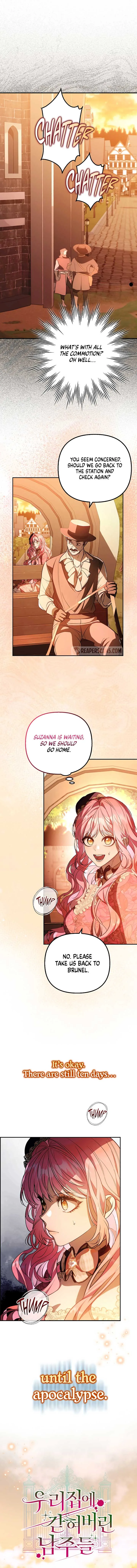 The male leads are trapped in my house Chapter 21 page 6