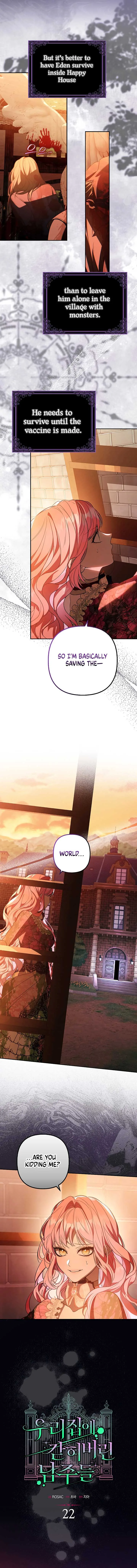 The male leads are trapped in my house Chapter 22 page 5