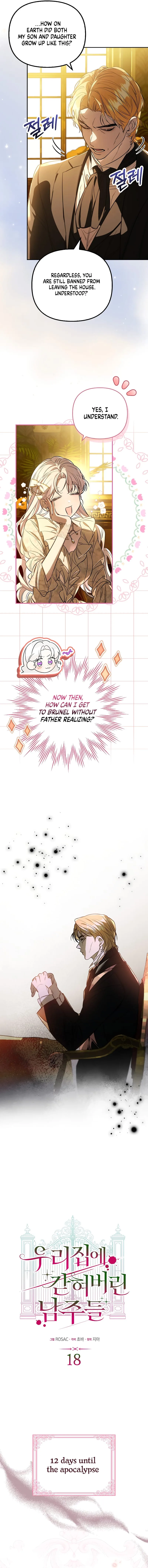 The male leads are trapped in my house Chapter 18 page 5