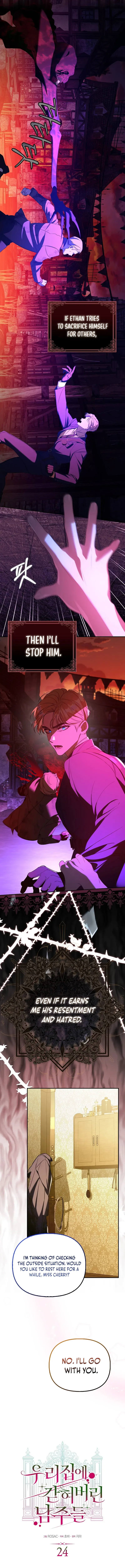 The male leads are trapped in my house Chapter 24 page 5